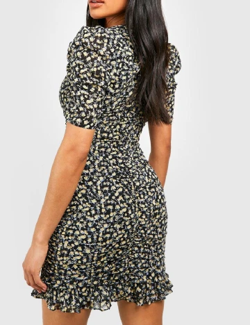 Rochie scurta Boohoo, negru Negru