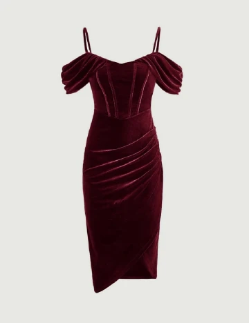 Rochie medie SHEIN, rosu