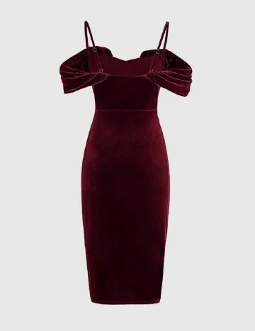 Rochie medie SHEIN, rosu