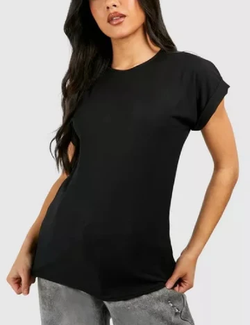 Tricou Boohoo maternity, negru