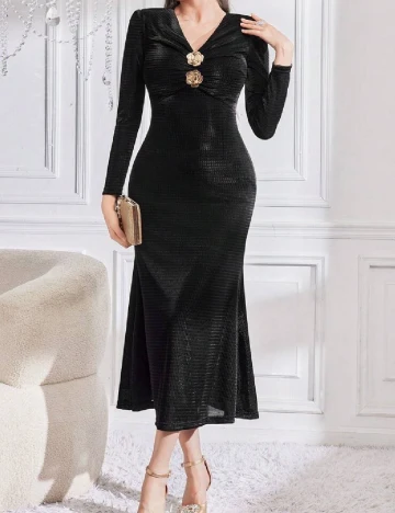 Rochie medie SHEIN, negru