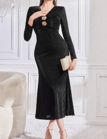 Rochie medie SHEIN, negru