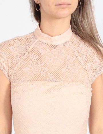 Rochie scurta Guess, crem