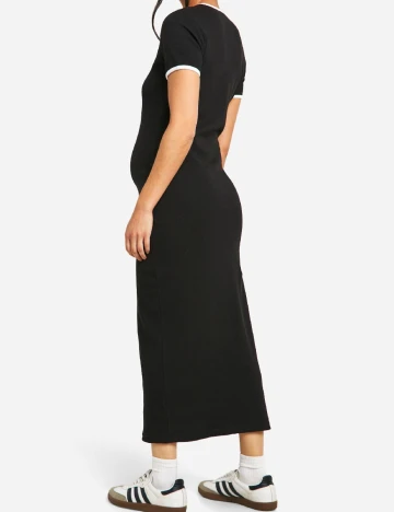 Rochie medie Boohoo maternity, negru