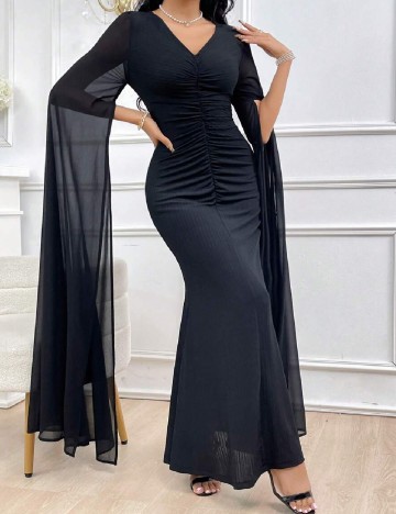 Rochie lunga SHEIN, negru