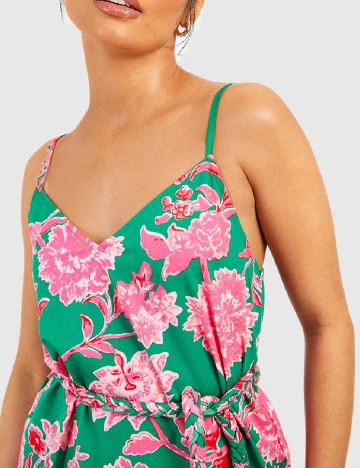 Rochie scurta Boohoo, verde