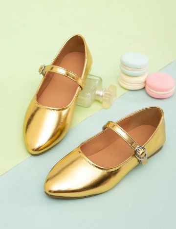 Balerini Shein Kids, auriu
