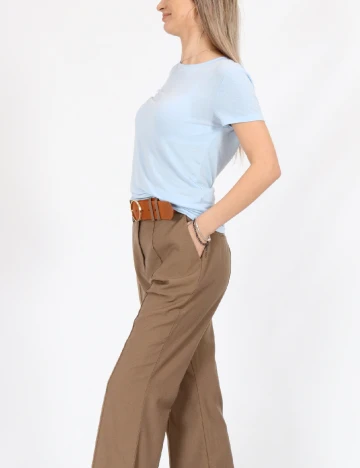 Tricou Pieces, albastru