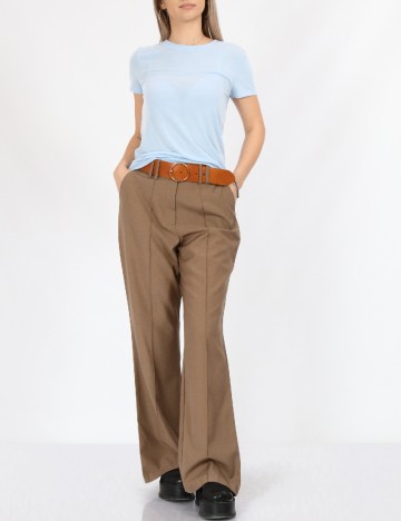 Tricou Pieces, albastru