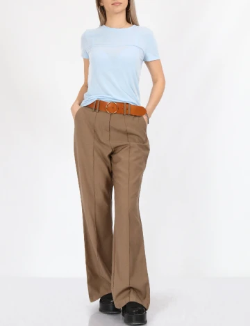 Tricou Pieces, albastru
