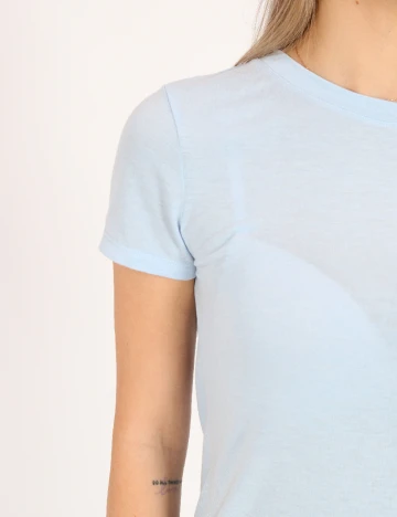 Tricou Pieces, albastru
