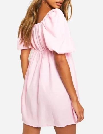 Rochie scurta Boohoo, roz