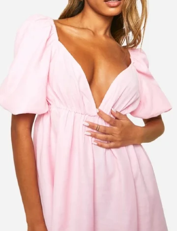 Rochie scurta Boohoo, roz