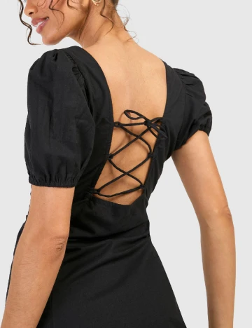 Rochie scurta Boohoo, negru