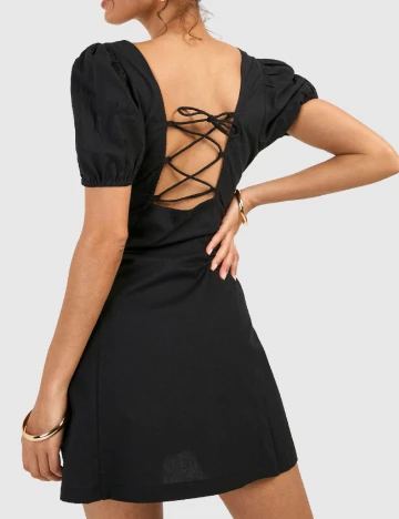 Rochie scurta Boohoo, negru