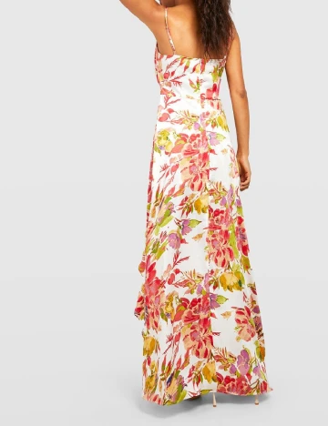 Rochie lunga Boohoo, floral