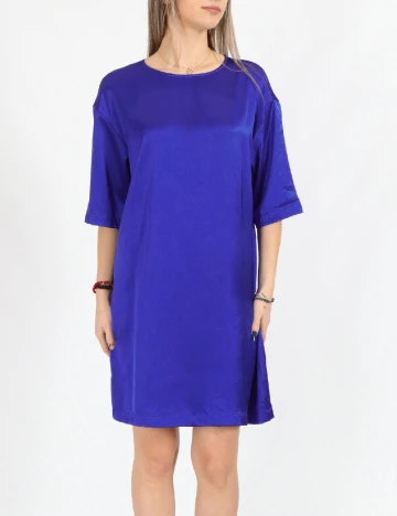 Rochie scurta Only, albastru