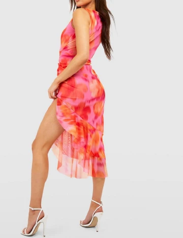 Rochie medie Boohoo, mix culori
