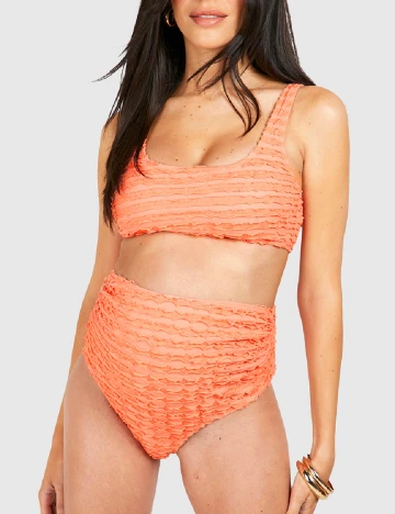 Costum de baie Boohoo maternity, portocaliu Portocaliu