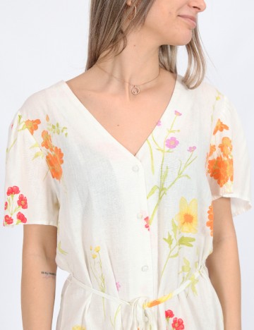 Rochie scurta Vero Moda, alb
