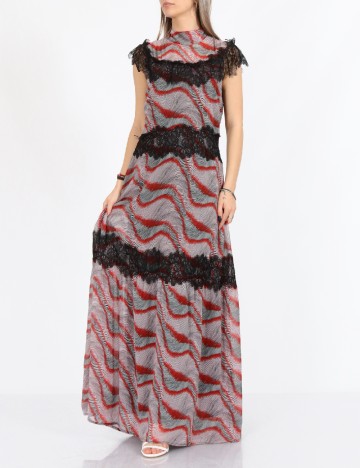 Rochie lunga Vero Moda, mix culori