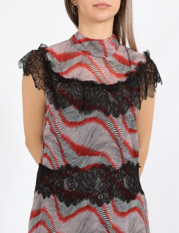 Rochie lunga Vero Moda, mix culori