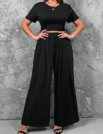 Compleu SHEIN CURVE, negru