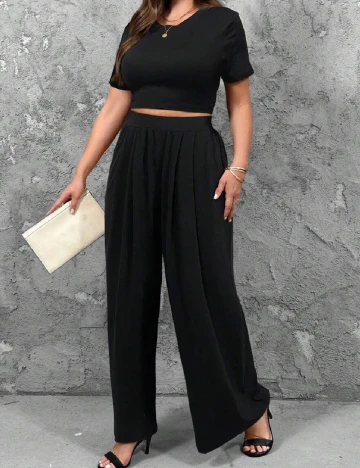 Compleu SHEIN CURVE, negru