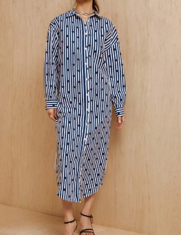 
						Rochie medie SHEIN, albastru