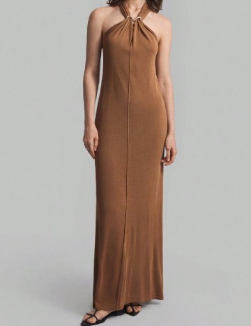 Rochie lunga SHEIN, maro