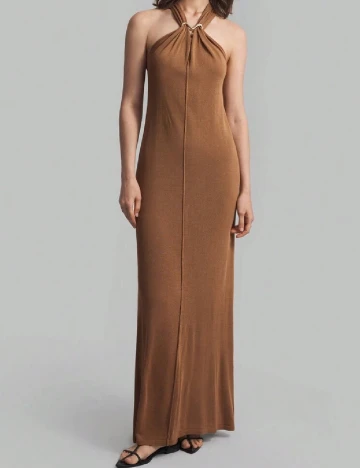 Rochie lunga SHEIN, maro
