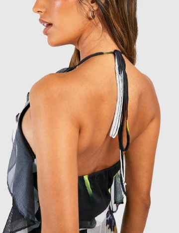 Salopeta Boohoo, negru