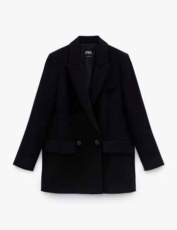 Blazer Zara, negru, XL