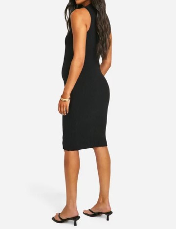 Rochie scurta Boohoo maternity, negru
