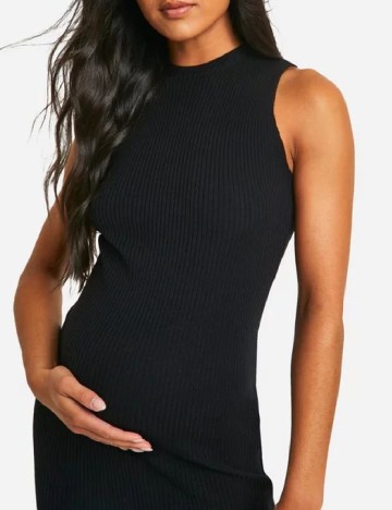Rochie scurta Boohoo maternity, negru