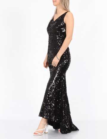 
						Rochie lunga MOTF, negru