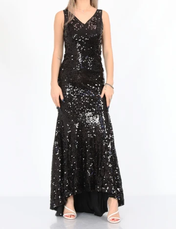 Rochie lunga MOTF, negru