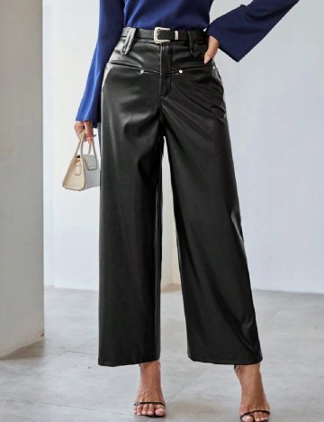 Pantaloni SHEIN, negru
