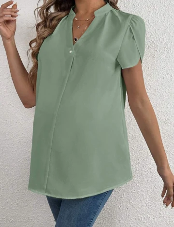 Bluza SHEIN Maternity, verde Verde