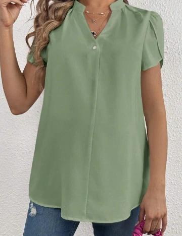 Bluza SHEIN Maternity, verde Verde