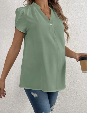 Bluza SHEIN Maternity, verde Verde