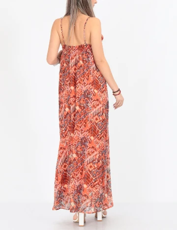 Rochie lunga Only, portocaliu