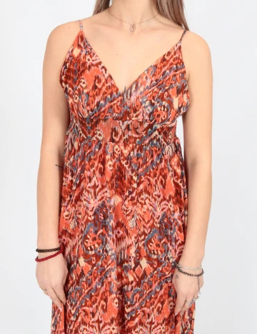 Rochie lunga Only, portocaliu