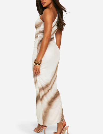 Rochie lunga Boohoo, bej