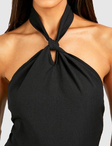 Rochie lunga Boohoo, negru