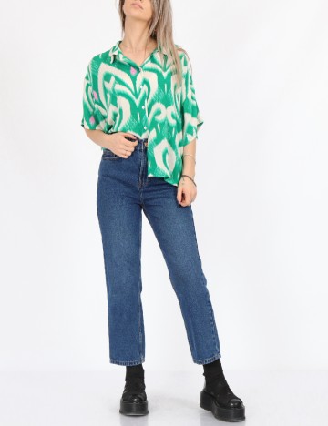 Camasa Vero Moda, verde