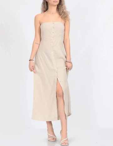 Rochie medie Only, bej