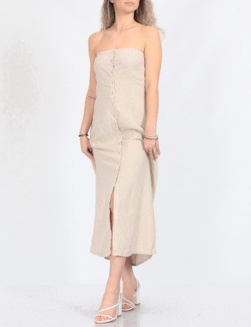 Rochie medie Only, bej