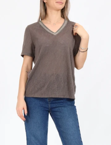 Tricou Only, gri