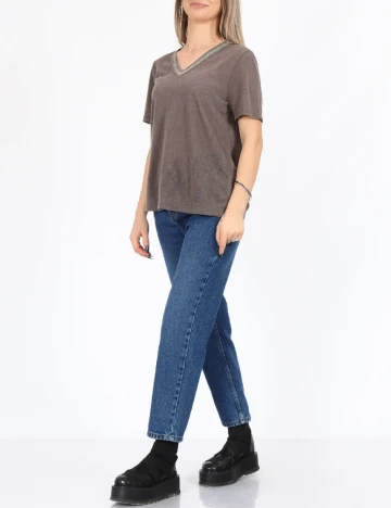Tricou Only, gri